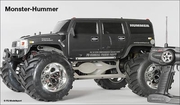 FG Modellsport Monster Hummer 4WD, RTR, black body (38030R)