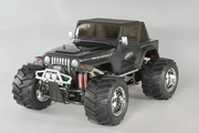 FG Modellsport Monster Jeep 4WD, RTR, black body (48030R)